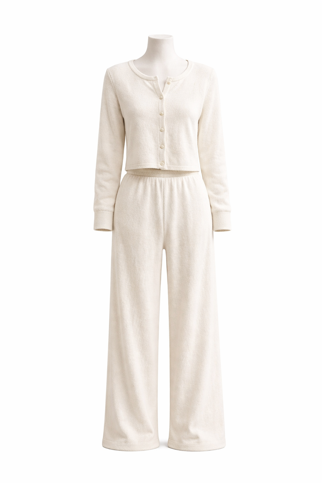 Atelier M Blanc Knit Set