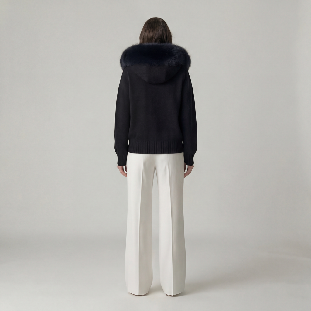 Atelier Luxury Fur Knit Jacket