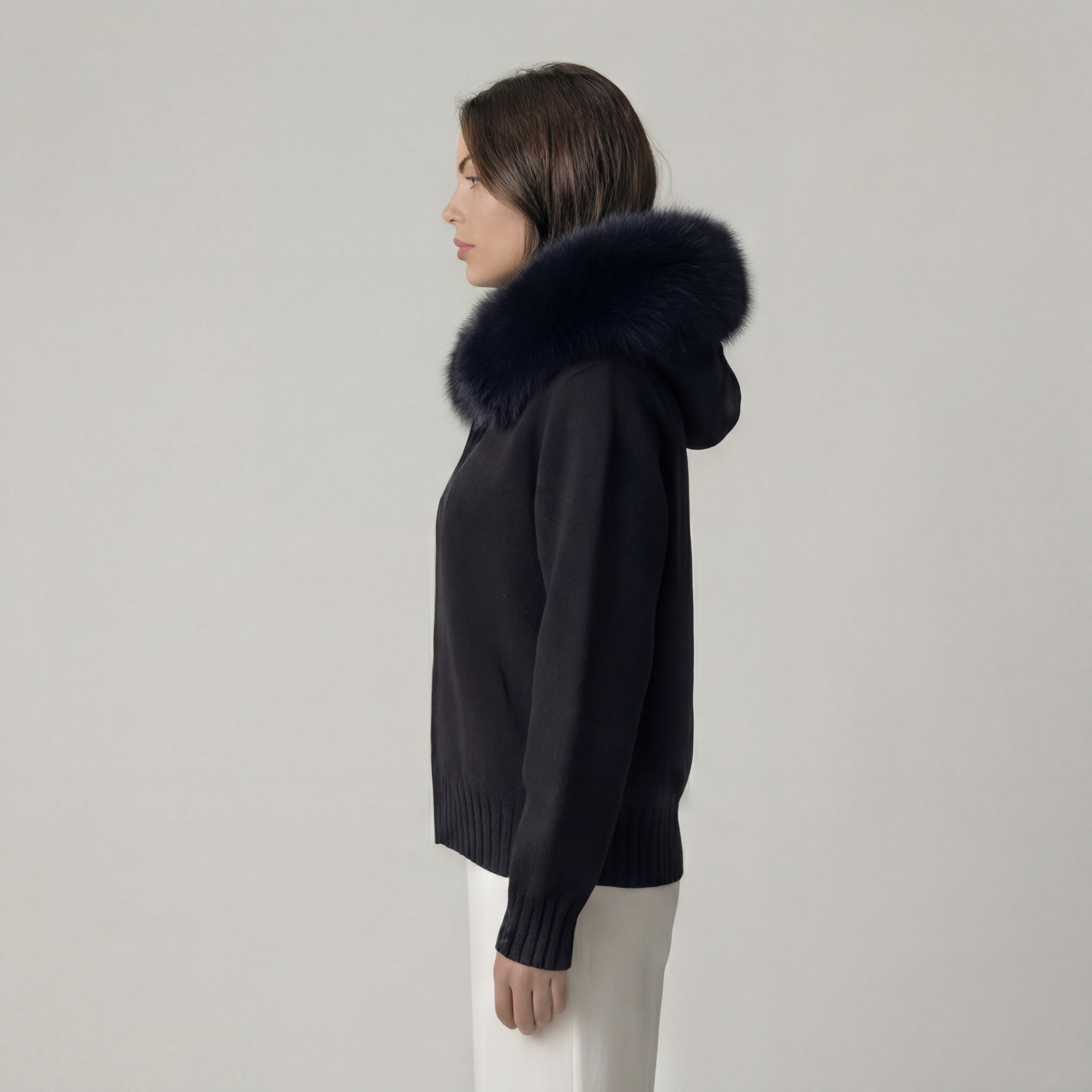 Atelier Luxury Fur Knit Jacket