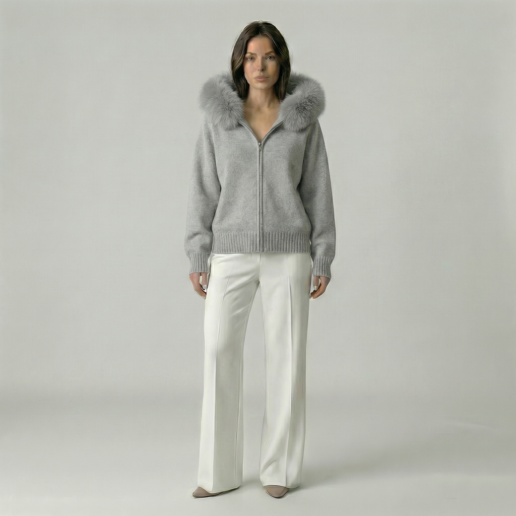 Atelier Luxury Fur Knit Jacket