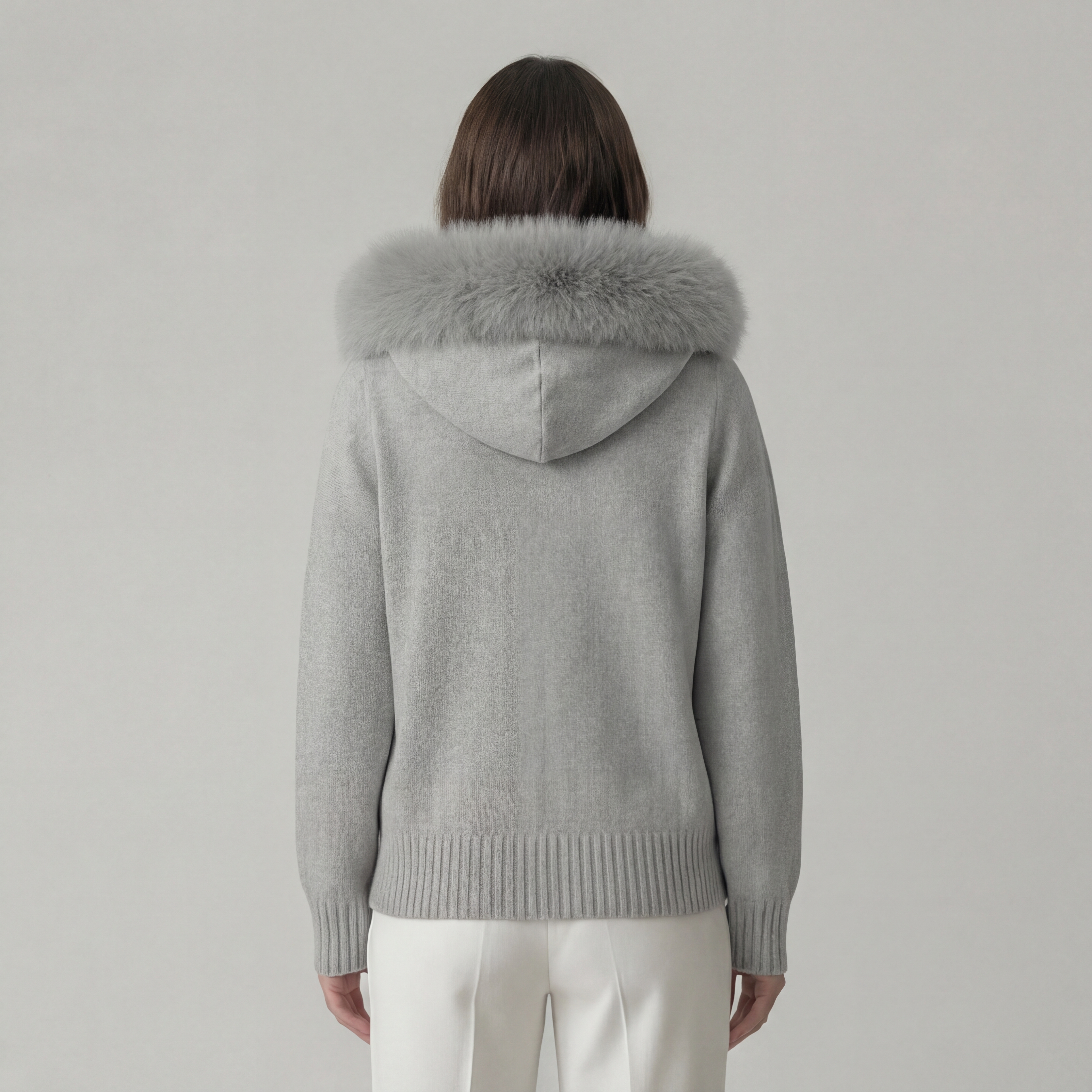 Atelier Luxury Fur Knit Jacket
